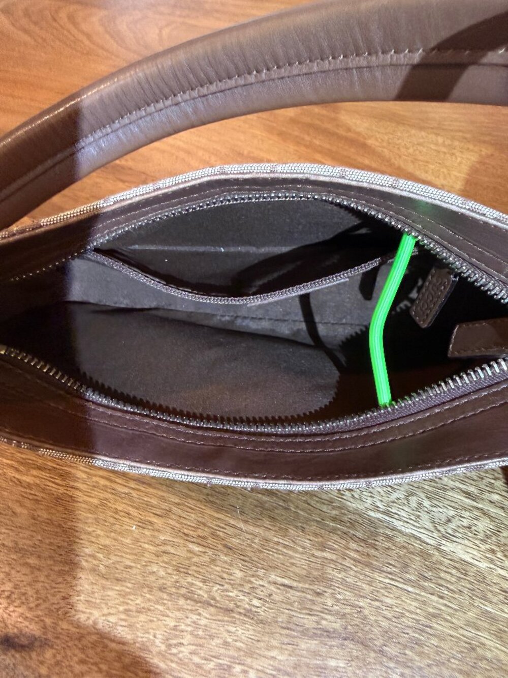 Gucci GG Monogram Mini Pochette Shoulder Bag - Picture 9 of 16